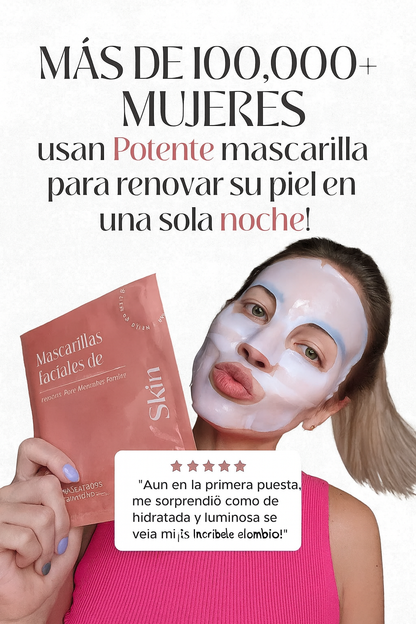Mascarillas facial BIO-COLLAGEN 4 unidades