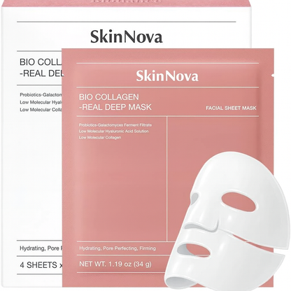 Mascarillas facial BIO-COLLAGEN 4 unidades